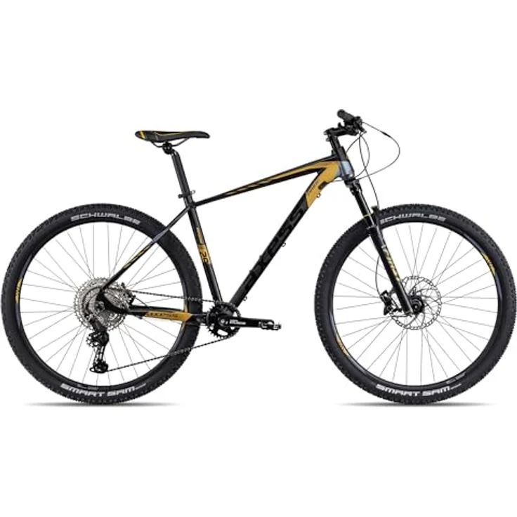 Axess PRIDE Hardtail Mountainbike 29 Zoll, Shimano Cues Antrieb, MT400 Scheibenbremsen, Dunkelgrau, 17 Zoll – Bild 1