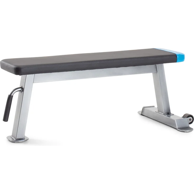 ProForm Carbon Strength Flat Bench Hantelbank, vielseitiges Gerät für Muskelaufbau, schwarz