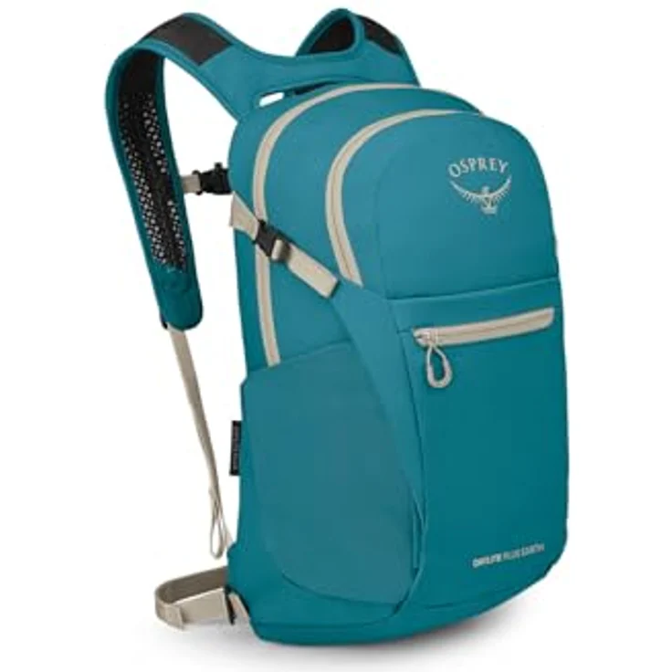 Osprey Daylite Plus Earth, Rucksack für Lifestyle, unisex, Tropical Blue, O/S, recyceltes Polyester, bluesign-zertifiziert – Bild 1