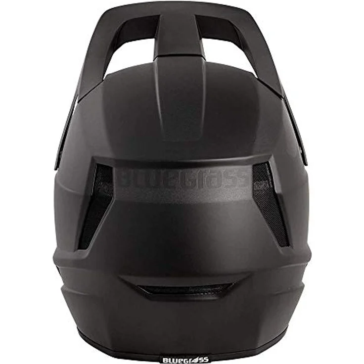 Bluegrass Legit Black Matt XL, Fullface Fahrradhelm mit Fiberglas-Außenschale, ASTM-zertifiziert, 1100 g, für Freeride/Downhill – Bild 3