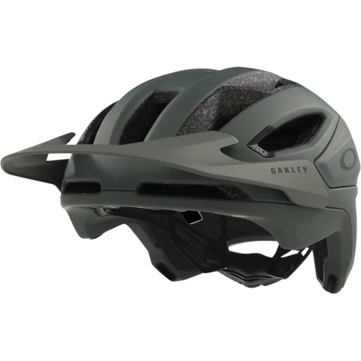 OAKLEY Helm DRT3 Trail Europe, Fahrradhelm mit MIPS®-Technologie, Visier, 360°-Passformsystem, matte grey, Größe L (56-60cm)