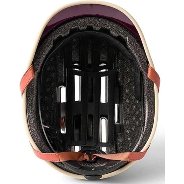 Thousand Heritage 2.0 City-Fahrradhelm M (57-59 cm) mit optimiertem Belüftungssystem, magnetischem Einhandverschluss und Chic-a-Cherry-Cola Design – Bild 4