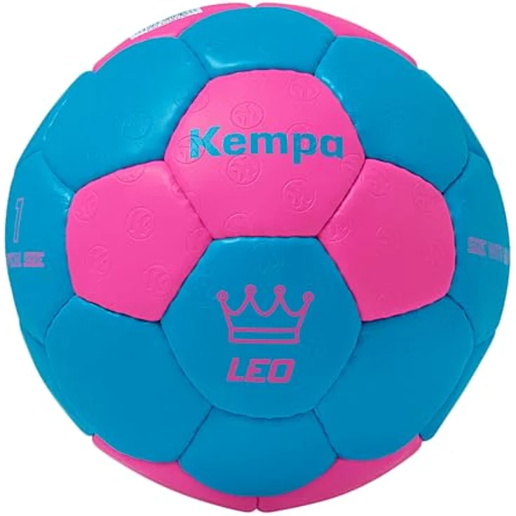Kempa Handball Leo, Softer Trainings- und Spielball für Kinder & Erwachsene, Größe 0 bis 1, griffige und formstabile Oberfläche – Bild 1