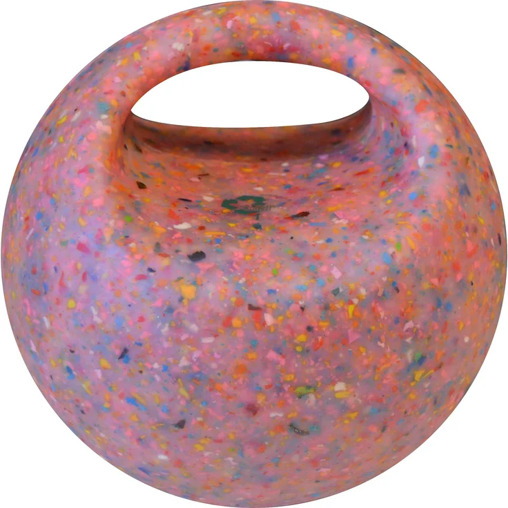 Trial Medizinball mit Griff Recycle, 1 kg, 190 mm, aus 98% recyceltem Material, ein Unikat