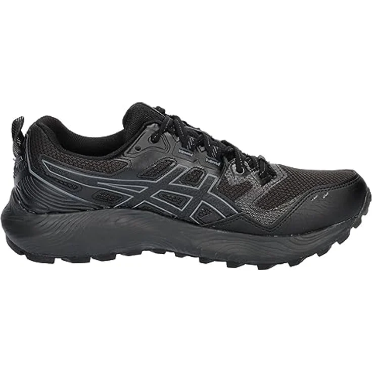 Asics Gel-Sonoma 7 GTX, Laufschuh mit GORE-TEX-Membran, Schwarz/Weiß/Gelb – Bild 8