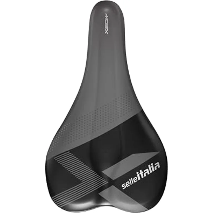Selle Italia X-Bow, Offroad Velosattel für E-MTB und Gravel-Touren, Synthetische Oberfläche, 310 g, Größe S 145x255 mm – Bild 2