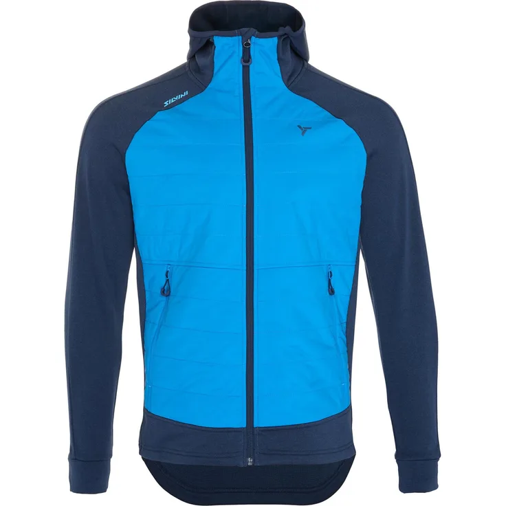 Silvini Dirilo Herren Skijacke, anatomischer Schnitt, Primaloft® Isolierung, Blau, Größe L