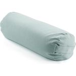 Myga Buchweizen Bolster Kissen, ergonomisches Yoga- und Meditationskissen mit abnehmbarem Baumwollbezug, 100% Bio-Buchweizenschalenfüllung, 63 cm x 25 cm