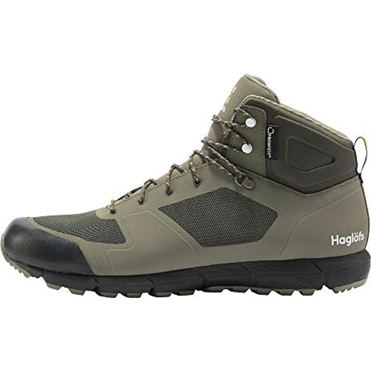 Haglöfs L.I.M Proof Mid Men Wanderschuhe, wasserfest, sage green/deep woods, Größe 9 – Bild 5