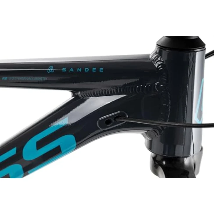 Axess SANDEE 29 Zoll Hardtail Mountainbike für Einsteiger, dunkelgrau, 14-Gang Shimano Schaltung, Tektro Scheibenbremsen, 100 mm Federgabel – Bild 7