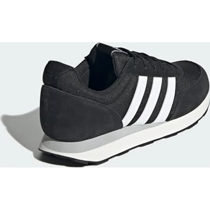 Adidas Run 60s 3.0 Classic Retro Sneaker, Laufschuhe in Schwarz/Weiß, IE3826, Schuhgröße 45 1/3 EU – Bild 6