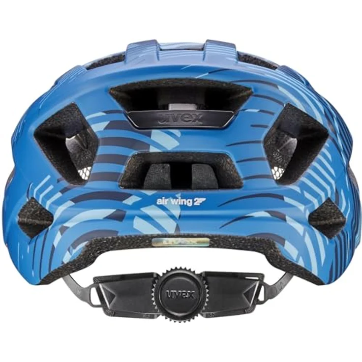 Uvex Air Wing 2 CC, Fahrradhelm mit In-Mold-Technologie, Dusk-Bubble Blue matt, Größe 50-54 cm – Bild 2