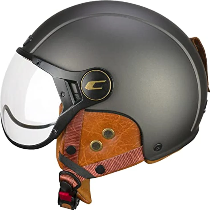 CGM EBI Skihelm für Erwachsene, Graphit satiniert, Doppelte Zertifizierung (CE EN1078 & CE EN1077), Größe M (57-58cm) – Bild 4