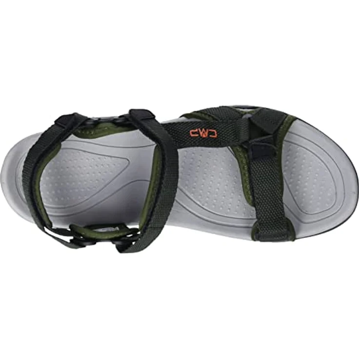 CAMPAGNOLO Hamal Hiking Sandal, Herren Wanderschuh mit Gummisohle und Klettverschluss, 3 Verstellsystem – Bild 5