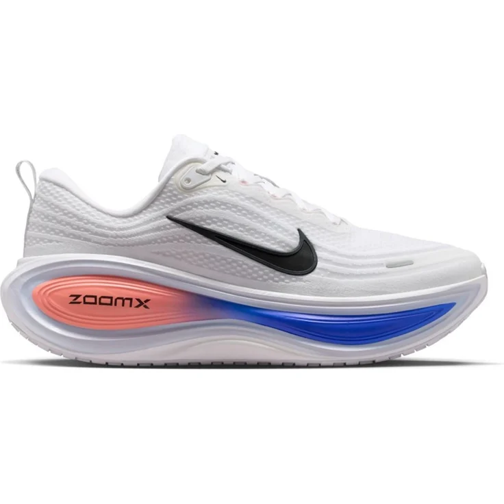 Nike Vomero Plus HV8150108, Laufschuhe in WHITE/BLACK-ATOMIC PINK-RACER BLUE, atmungsaktiv, hohe Dämpfung