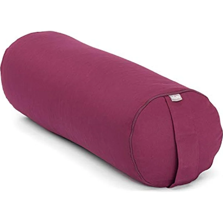 Bodhi Yoga Bolster ECO Kapok, aubergine – Bild 1