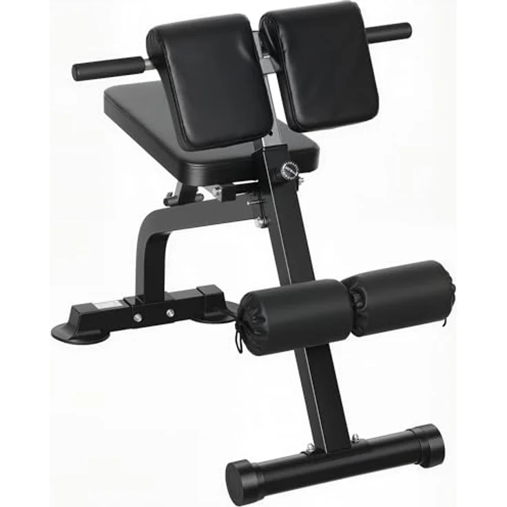SPORTNOW Klappbare Hantelbank, Multifunktionale Trainingsbank mit 10-Fach verstellbarer Höhe und bis zu 150 kg belastbar für Zuhause Fitnessstudio – Bild 1