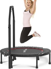 DH FitLife Fitness Indoor Trampolin klappbar, 102 cm
