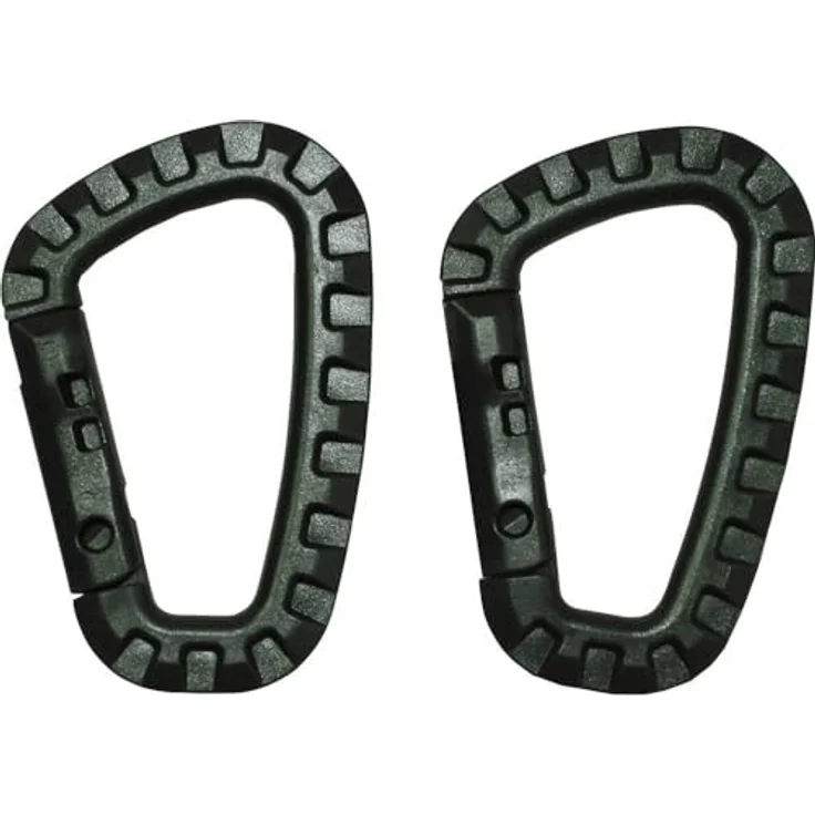MFH 27531B Karabiner D7x85O, 2 Stück, 7 mm x 85 mm, robuste Bauweise – Bild 1