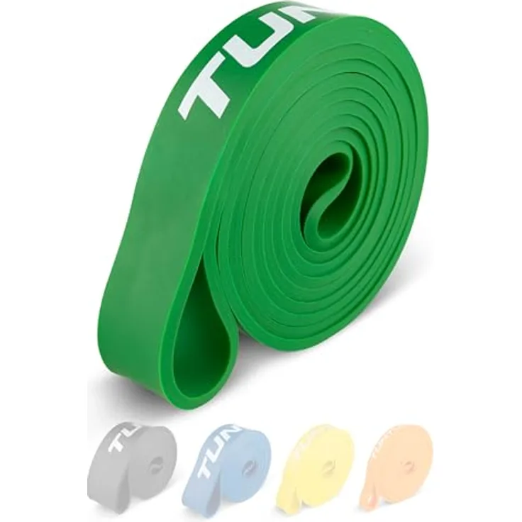 Tunturi Power Band, Medium mit 10-35 kg Widerstand, 104 cm lang, für Krafttraining und Ganzkörpertraining