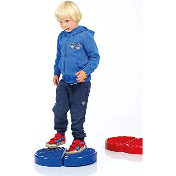 Togu Unisex Togu Aero-step, Blau Gleichgewichts- und Koordinationstrainer, Luftgefülltes Trainingsgerät – Bild 3