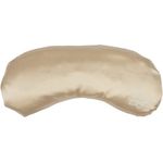 Bodhi Weiches Augenkissen mit Lavendel-Leinsamen-Füllung | Augenmaske für Yoga, Entspannung & Meditation | Seide, beige