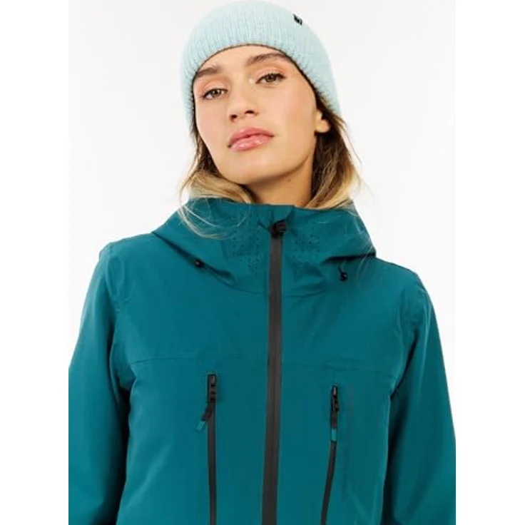 Protest PRTBEVERLY Damen-Skijacke, winddicht und atmungsaktiv, Rainstorm Blue, Größe S/36 – Bild 2