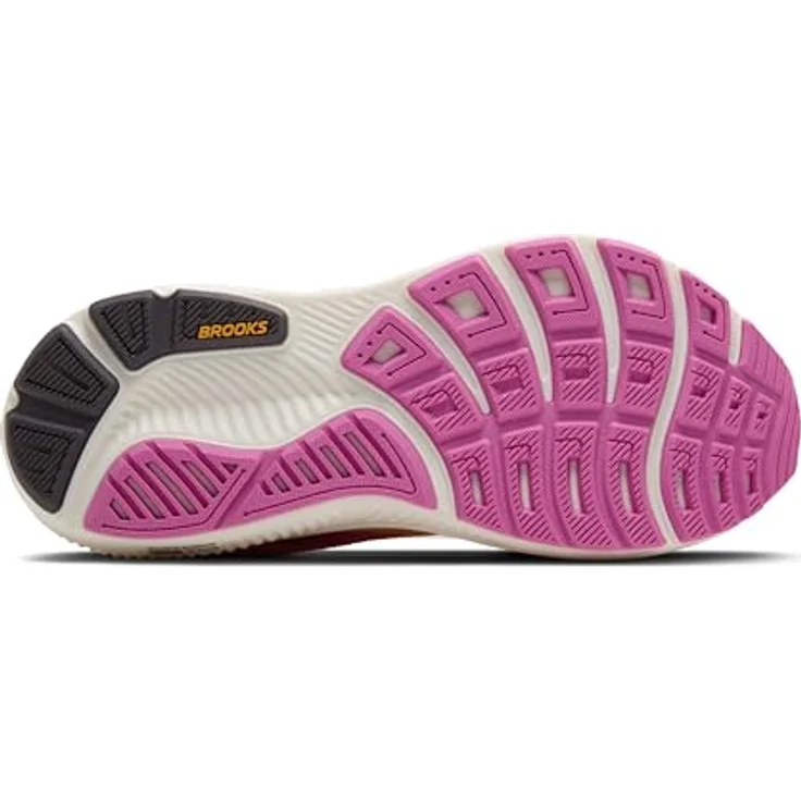 Brooks Ghost 17 Laufschuhe Damen, gedämpfte Lauf- und Fitnessschuhe mit atmungsaktivem Obermaterial, Grau – Bild 6