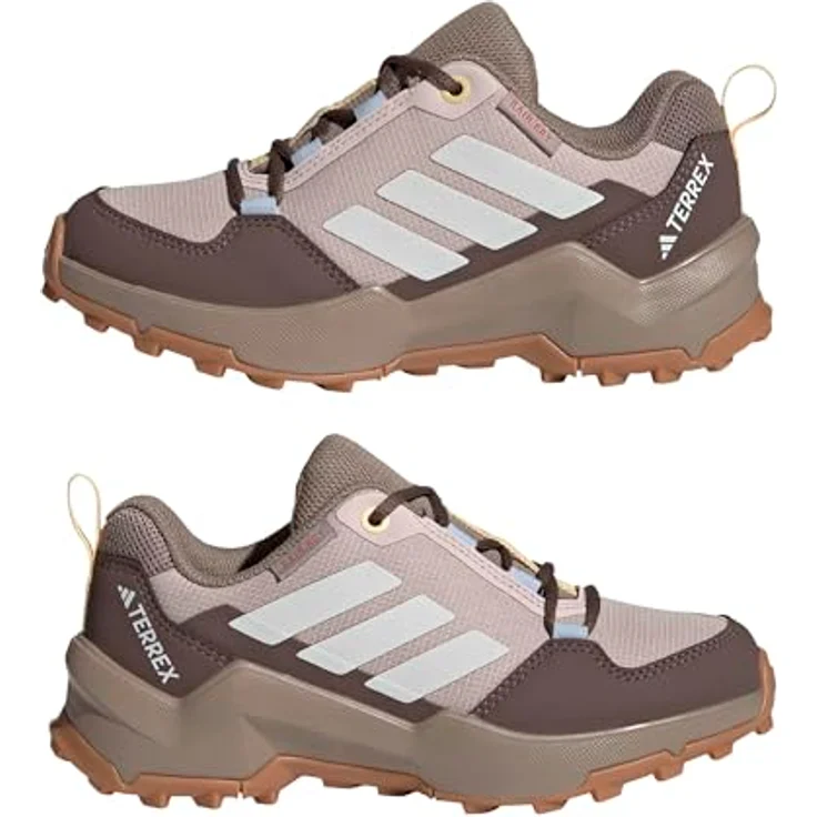 Adidas Terrex AX4r, Wanderschuhe für Kinder, rosa weiß, wasserdicht, mit Traxion Außensohle und dämpfender Zwischensohle – Bild 6