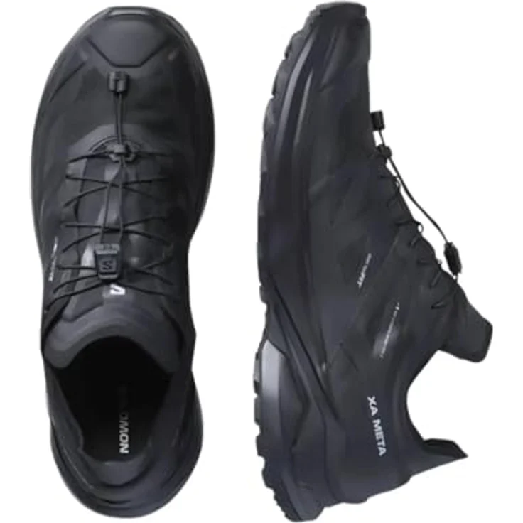 Salomon XA META MADE IN FRANCE, Herren Trail-Running Schuhe mit wasserdichtem Obermaterial und starkem Profil, Schwarz, EU 42 UK 8 – Bild 3