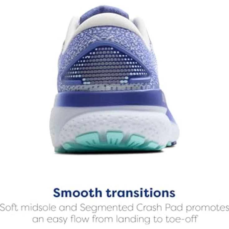 Brooks Ghost 16, Laufschuhe mit softer Dämpfung und verbessertem Obermaterial, Blau, Gr. 38 – Bild 3