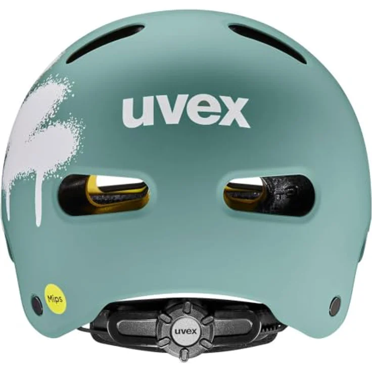Uvex Kid 4 Style MIPS, Kinder-Fahrradhelm mit passiver Belüftung und reflektierenden Elementen, grün – Bild 2