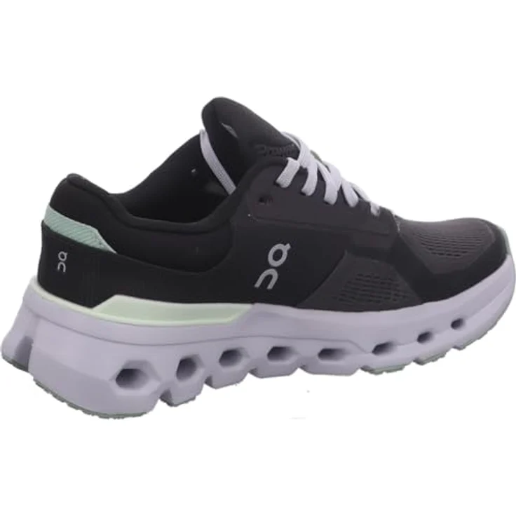 ON Cloudrunner 2 Undyed 3WE1013, Laufschuhe mit CloudTec-Dämpfung und atmungsaktivem Mesh-Obermaterial, Schwarz-Weiß, Gr. 42 – Bild 3