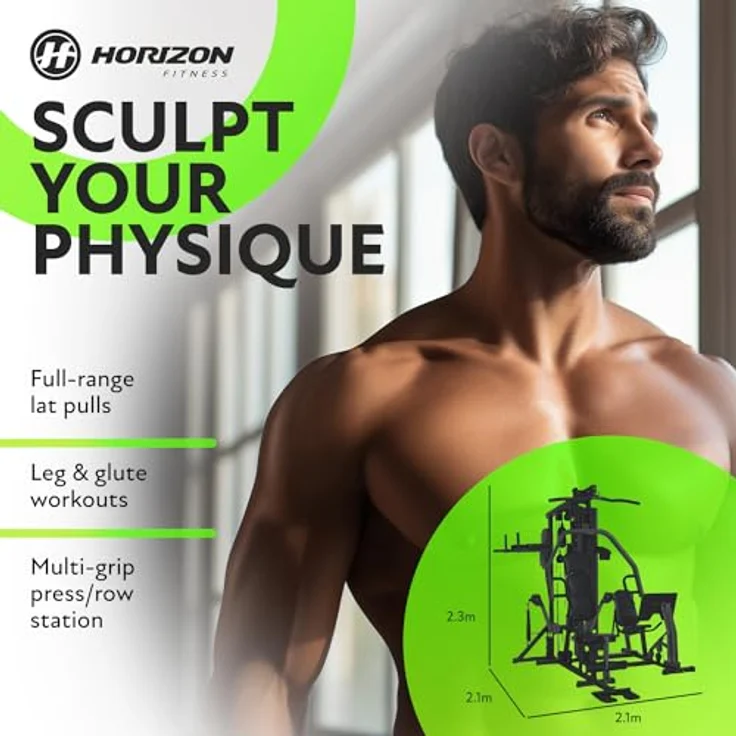 Horizon Fitness Multi-Station Torus 5", Kraftstation mit bequemen Sitzpolstern – Bild 4