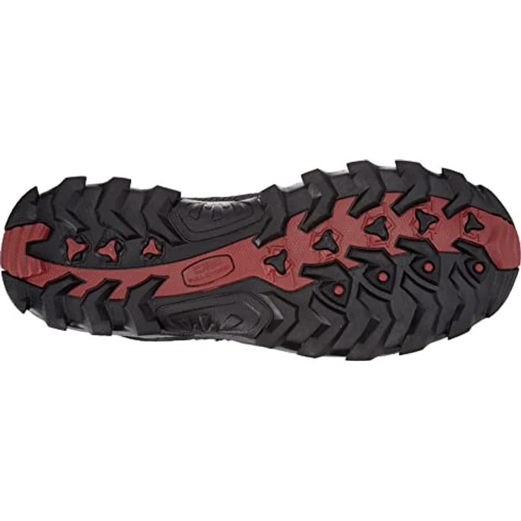 CMP Campagnolo Rigel Mid WP, Herren Wanderschuhe, knöchelhoch, wasserdicht, griffige Sohle, Veloursleder, Blau, Größe 46 – Bild 4
