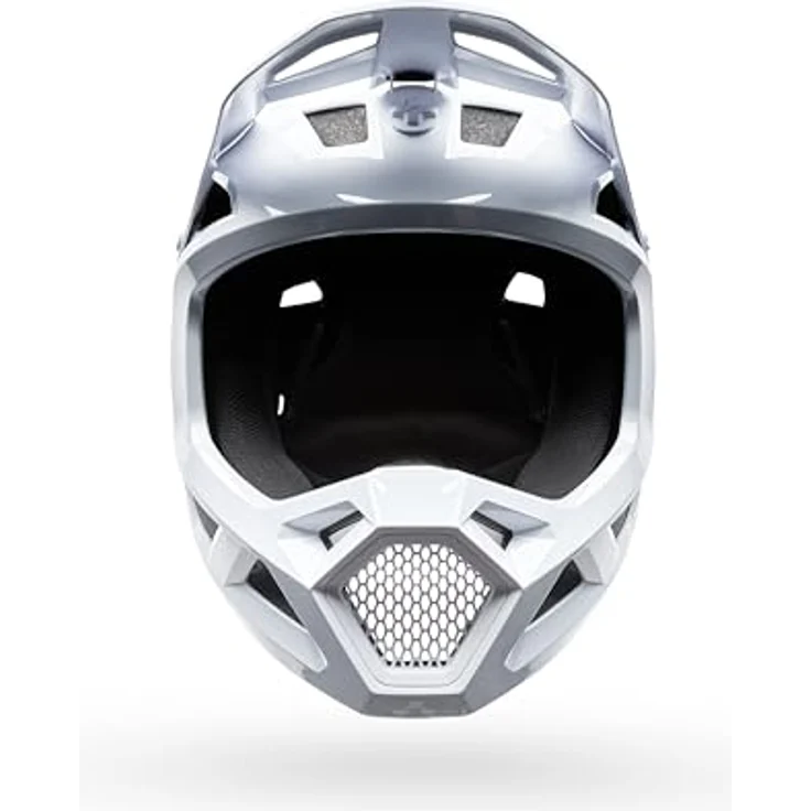 Fox Racing Rampage MTB Fullface Helm, Downhill-Helm mit Mips Rotationsschutz, 360 Grad Belüftung, Weiß, Größe 2X – Bild 2