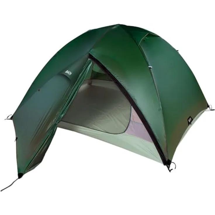 BACH Guam 3, Drei-Personen-Kuppelzelt mit 20D Nylon, 2 Apsiden, willow bough green