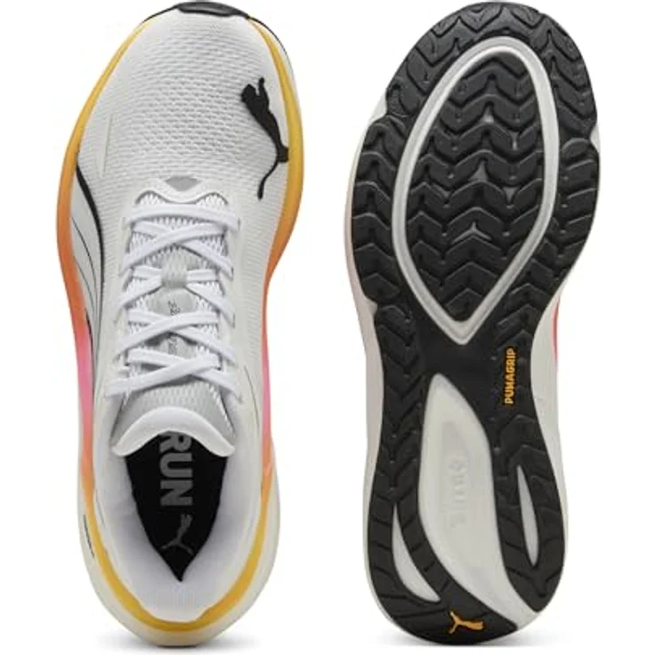 Puma Electrify NITRO™ 4, Laufschuhe für Herren mit NITROFOAM™ Dämpfung, atmungsaktivem Mesh-Obermaterial und PUMAGRIP Gummi, schwarz – Bild 5