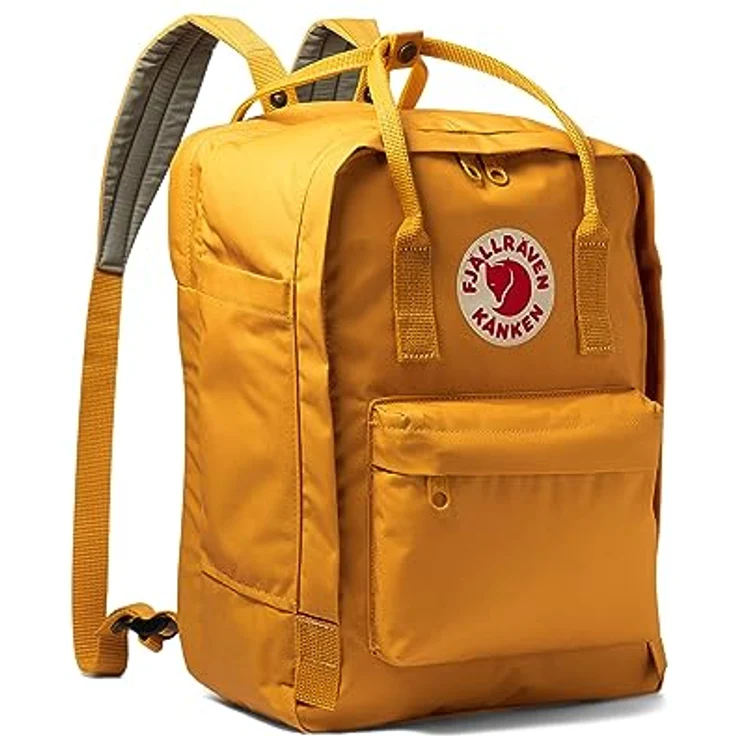 Fjällräven 23523 Kånken Laptop 13" Unisex Sports Backpack - Adult Ochre OneSize, Ochre - Wasserfeste Wander-Rucksack mit reflektierendem Logo – Bild 1