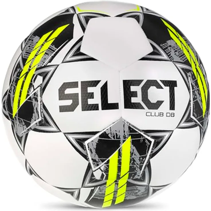 Select Club DB FIFA Basic Ball 120066, Unisex Fußball aus TPU, weiß, Größe 5 EU