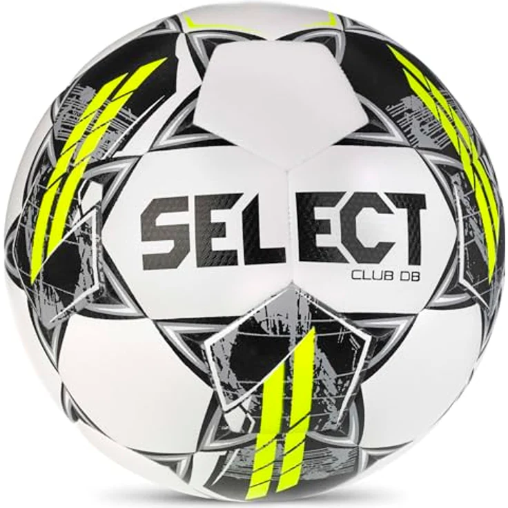 Select Club DB FIFA Basic Ball 120066, Unisex Fußball aus TPU, weiß, Größe 5 EU