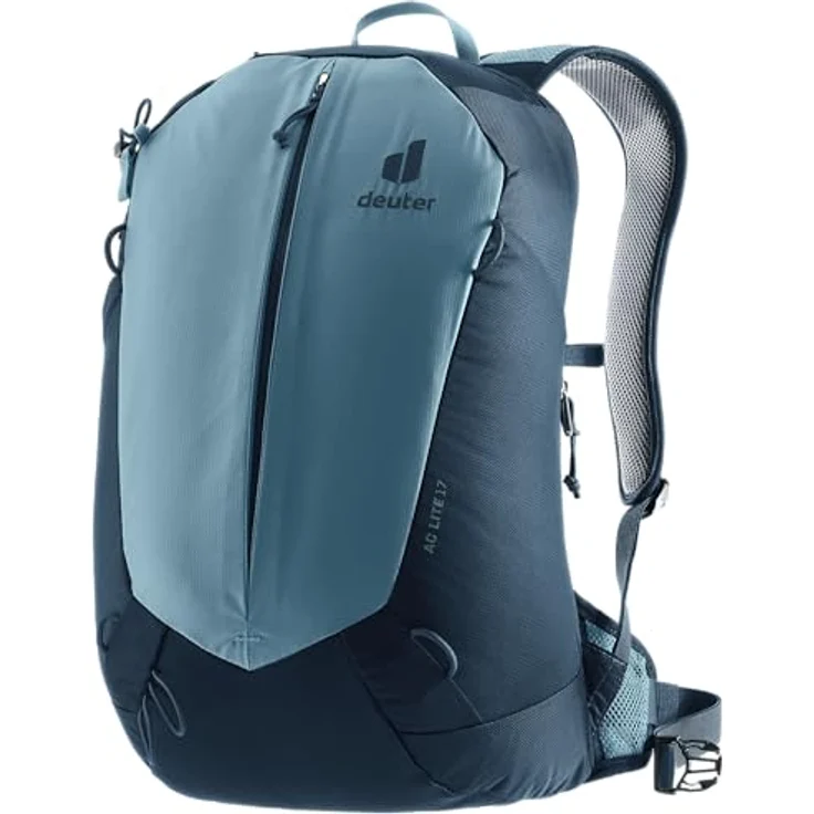 deuter AC Lite 17 Wanderrucksack (Modell 2024), Wanderrucksack mit Aircomfort Netzrücken-System, schwarz – Bild 1