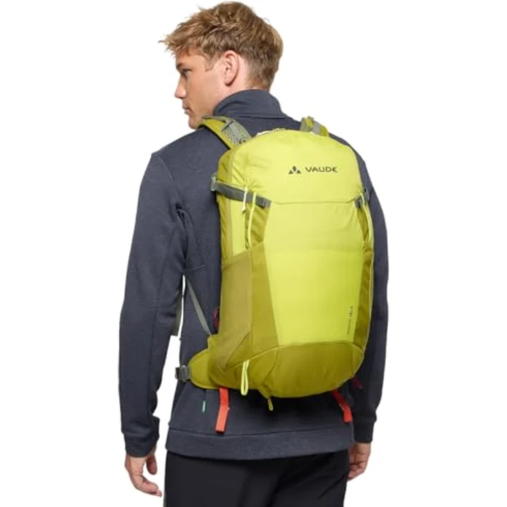 Vaude Wizard 18 L, Wanderrucksack aus 100% Polyester, gelb, 50 cm x 30 cm x 21 cm – Bild 6