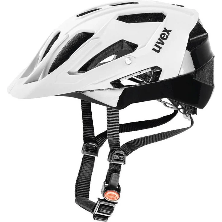 Uvex Sports Quatro, Velohelm (56 - 61 cm) mit Kameraadapter, extrem stoßfest und hervorragend belüftet