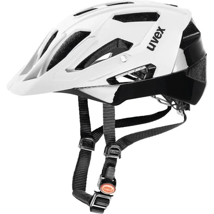 Uvex Sports Quatro, Velohelm (56 - 61 cm) mit Kameraadapter, extrem stoßfest und hervorragend belüftet