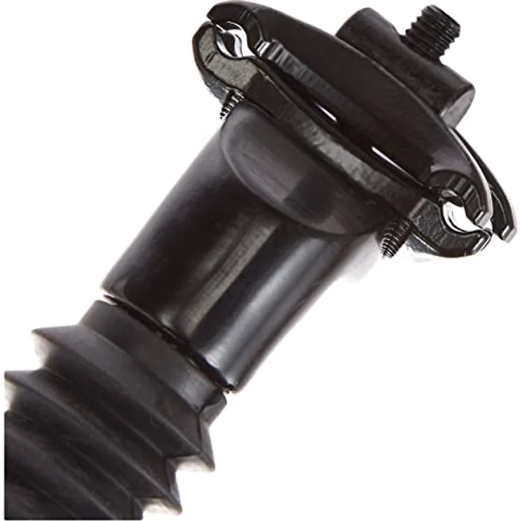 Fischer Sattelstütze 27,2 mm Alu, schwarz, mit einstellbarer Federhärte und 35 mm Federweg, 350 mm lang – Bild 4