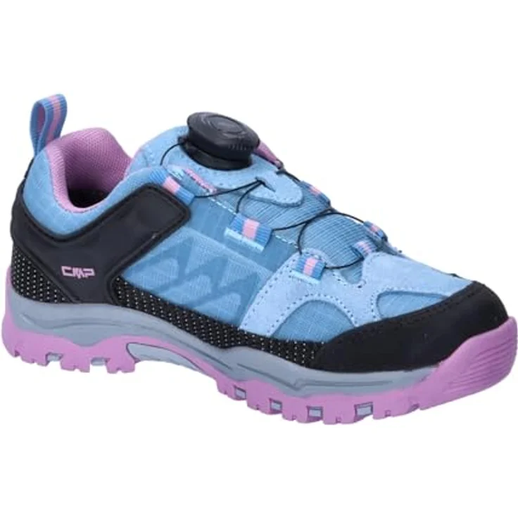 CMP Kids Kiruna Fitgo WP Trekking Shoes, wasserdichte Kinderschuhe, Sky-Ametista, Größe 35 – Bild 9
