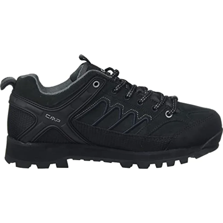 CMP Herren Wanderschuhe Moon Low Waterproof, Trekkingschuh mit Vibram-Sohle und wasserundurchlässiger Membran, schwarz – Bild 6