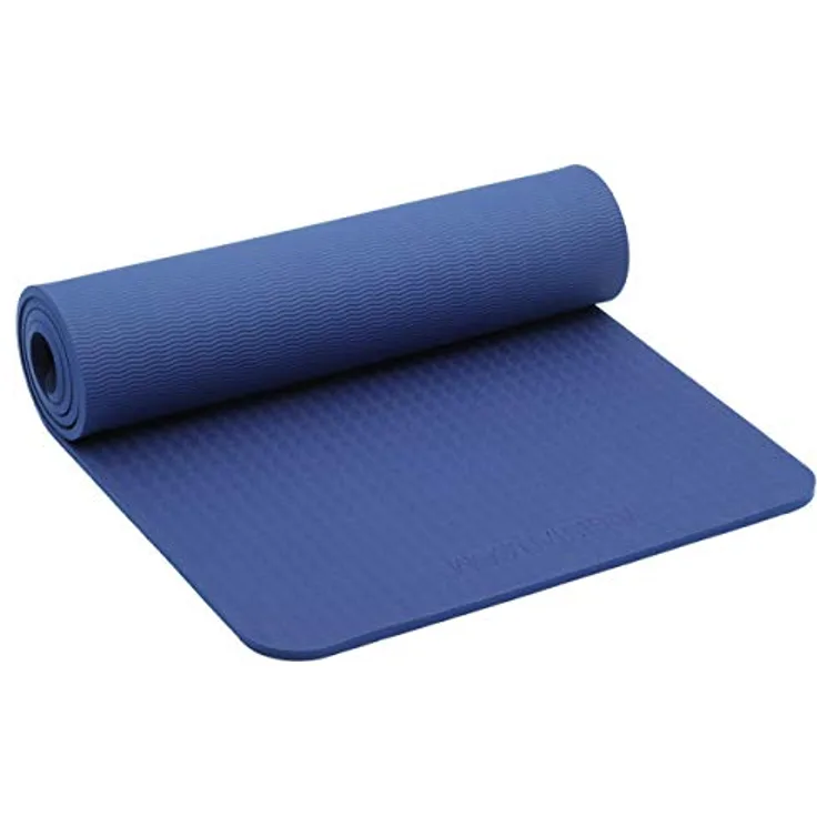 Yogistar Pilatesmatte Yogimat® Pilates - Pro Dunkel Blau, 1cm Dicke, ideal für Allergiker
