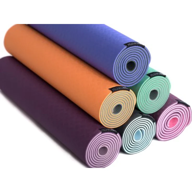 Yogistar Unisex Yogamatte Pro Yogamatte, Grau Blau, 183.0 x 61.0 x 0.5 cm – Bild 3